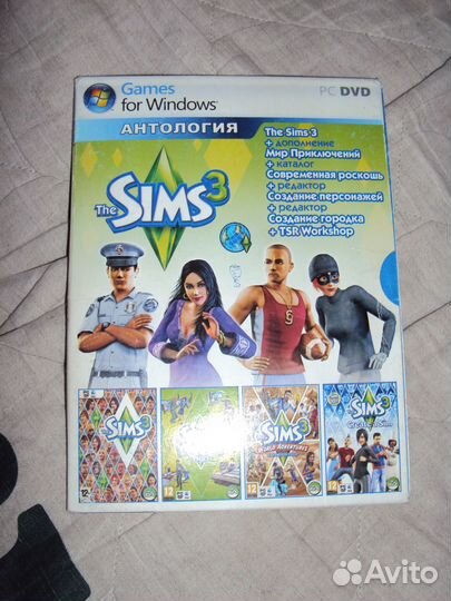 Компьютерная игра The Sims 3 дополнения и каталоги