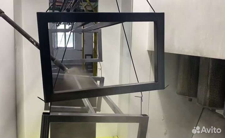 Порошковая покраска. Печь 6,2м