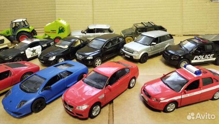 Машинки металлические 1/36-1/38