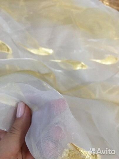 Тюль с ламбрекеном