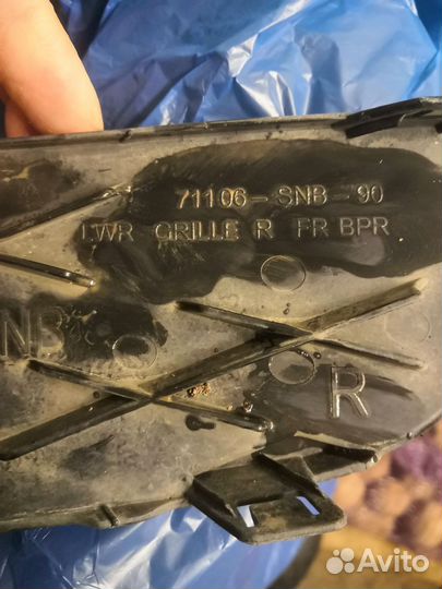 Решетка радиатора хонда цивик