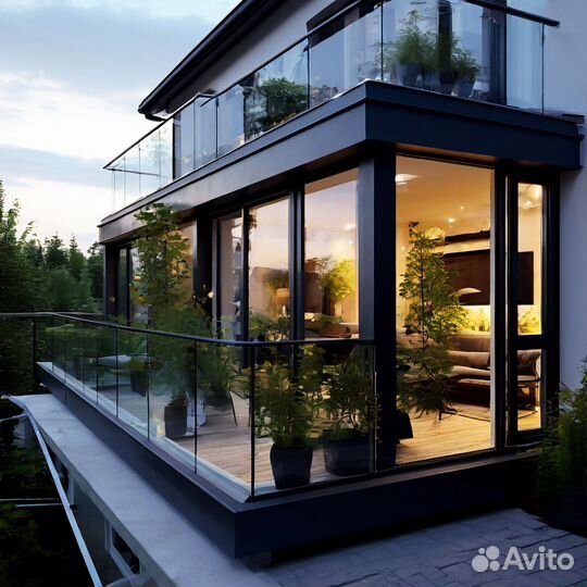 Окна балконы