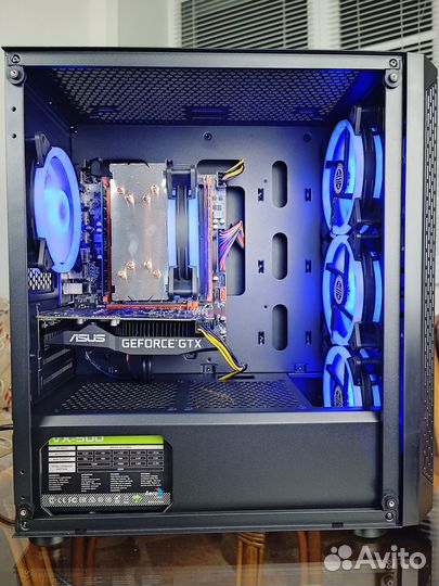 Игровой компьютер Intel 12 ядер 16Gb GTX1650 Super
