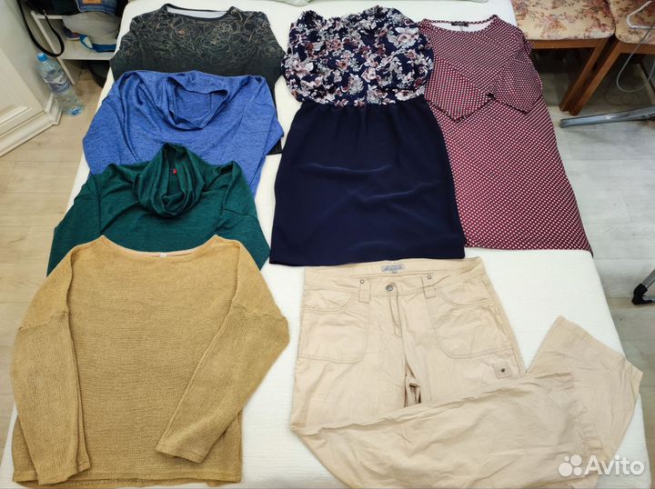 Вещи женские пакетом 52 размер на весну-лето