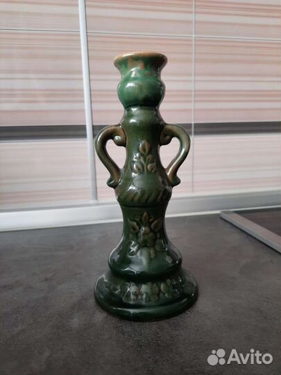 Керамический подсвечник