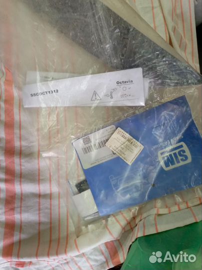 Дифлектор капота, мухобойка. Октавиа а 7