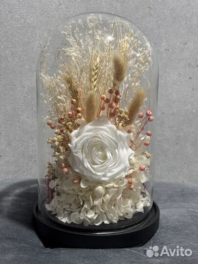 Цветы композиция в колбе