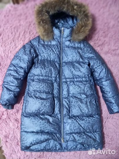 Куртка для девочки 140 зима