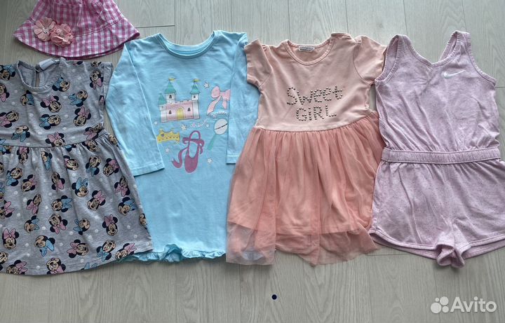 Пакет вещей на девочку 92-98-104