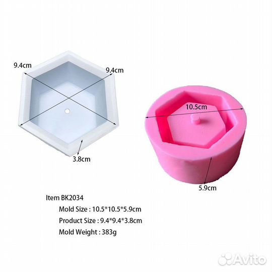 Молды, силиконовые формы для гипса и бетона