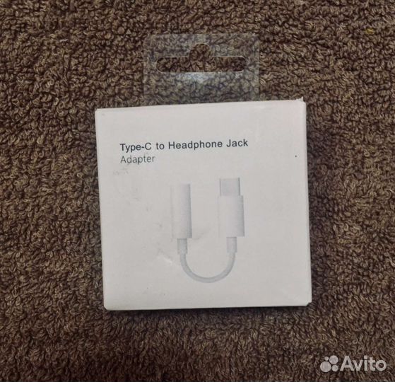 Переходник с type-c на 3,5mm