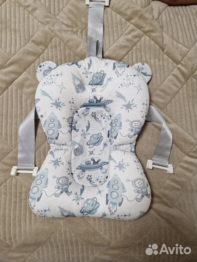 Ванночка для купания складная с термометром