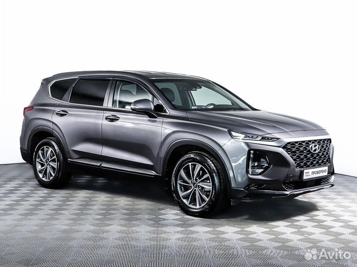 Hyundai Santa Fe 2.0 AT, 2018, 75 193 км