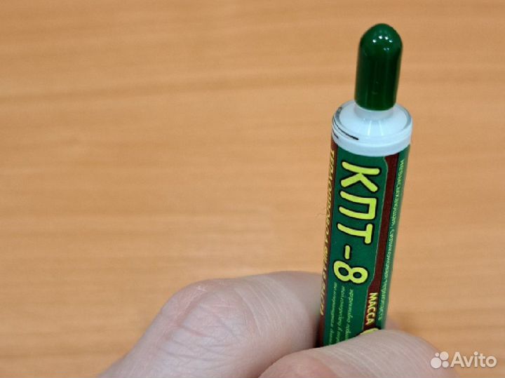 Термопаста кпт-8 в удобном шприце для нанесения