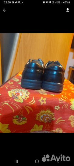 Мужские туфли из натуральной кожи
