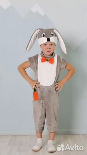 Костюм зайчика 98-104