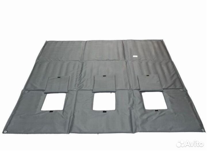 Пол утеплённый в палатку