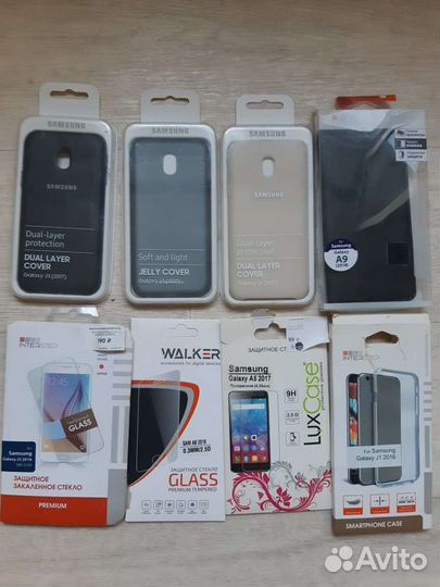Чехлы и стекла для samsung