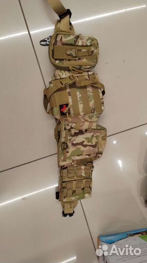 Пояс разгрузочный с подсумками+под сброс Мультикам