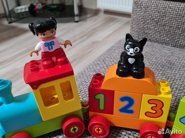 Lego duplo мой первый поезд