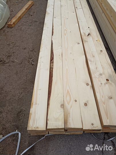 Доска обрезная хвоя 25x100x6000