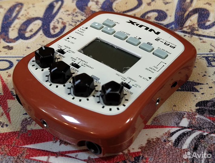 Портативный процессор для акуст. гитары Nux PA-2