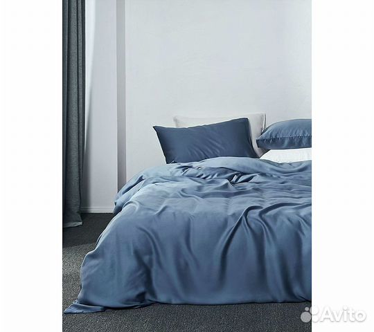 Постельное белье GoodNight Essential 1,5 сп. синий