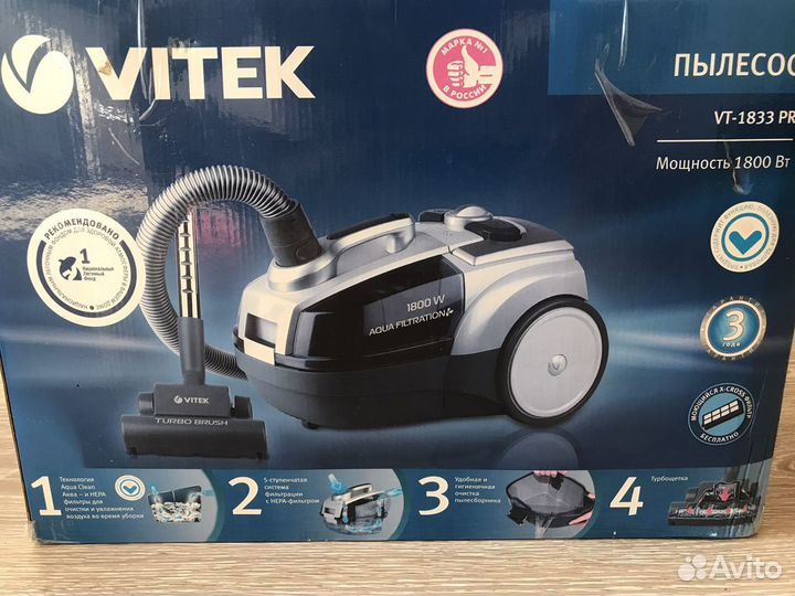 Пылесос Vitek vt1833pr