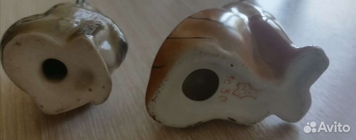 2 фарфоровые статуэтки