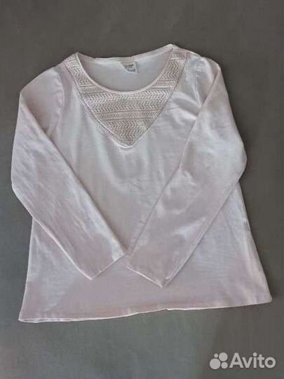 Блузка zara для девочки 128