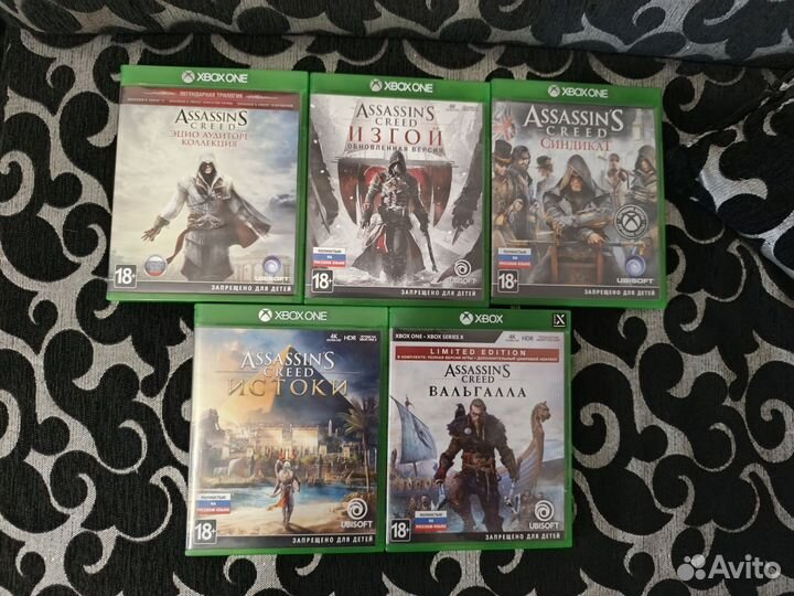 Игры серии assassin's creed на x box