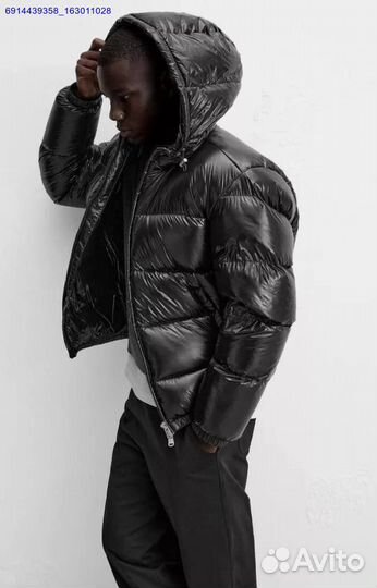 Пуховки Zara x Moncler глянцевый (Арт.85108)