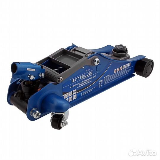 Домкрат гидравлический подкатной, поворотная рукоя