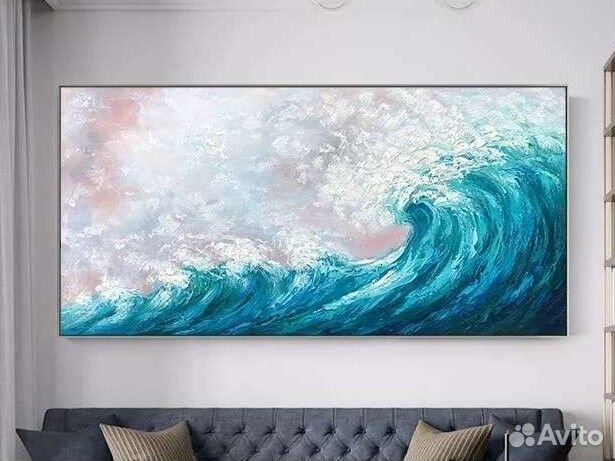 Картина маслом на заказ ручной работы