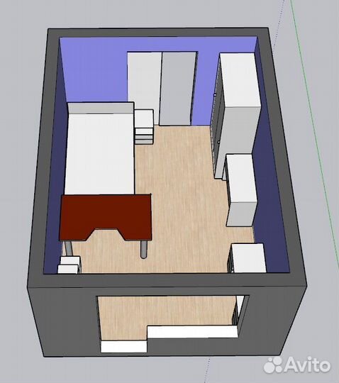 Создание 3D модели для перестановки, перепланироки