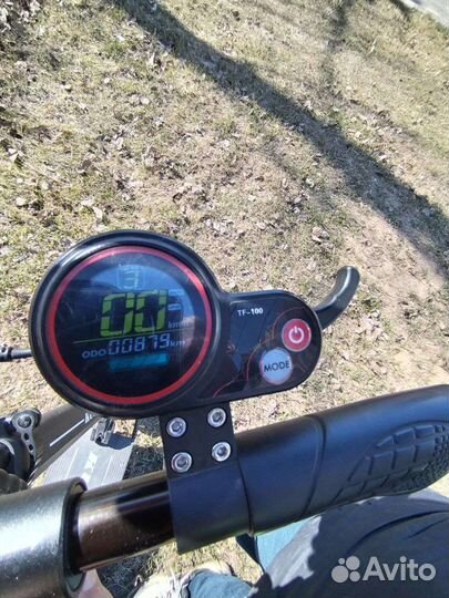 Самокат взрослый электрический бу