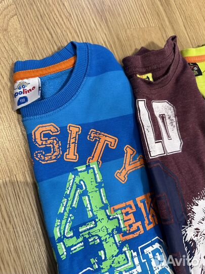 Вещи пакетом на мальчика 110 116