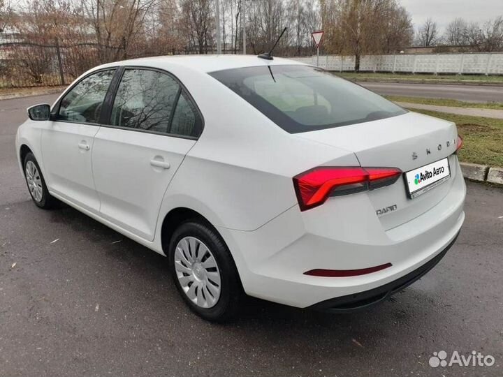 Skoda Rapid 1.6 AT, 2020, 98 700 км