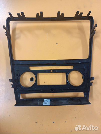 Рамка магнитолы Skoda Octavia A5 рестайлинг