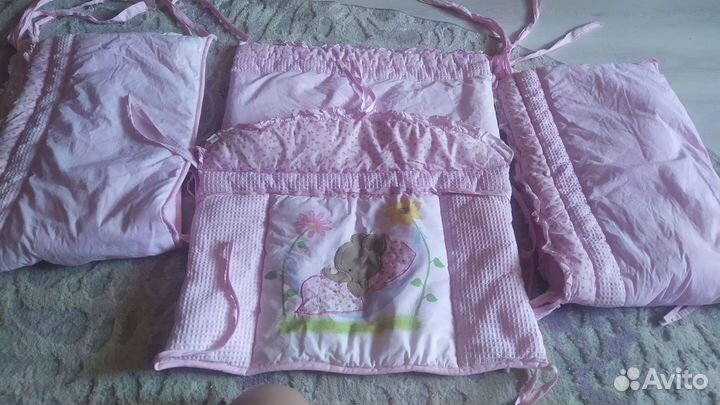 Бортики в детскую кроватку