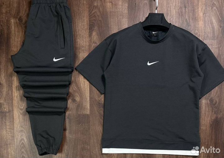 Спортивный костюм Nike футболка +штаны 46-54