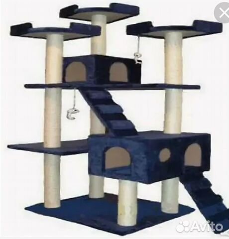 Изготовление домиков с когтеточками для кошек