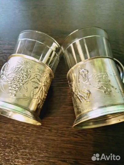 Подстаканник мельхиоровый б/у СССР