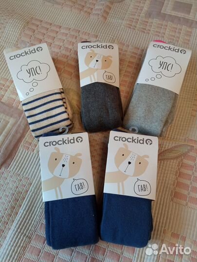 Колготки утеплённые для девочки Крокид