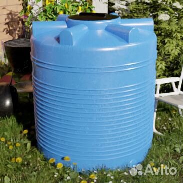Емкость синяя