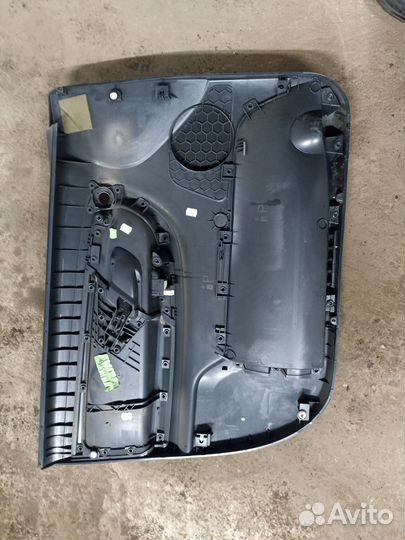 Обшивки правых дверей Skoda Fabia 2 рестайлинг