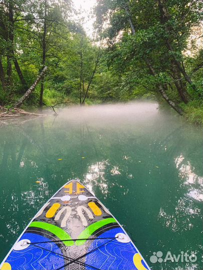 Аренда сапбордов на Тосканке, сплав до Ключика