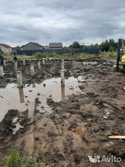 Сваи жб под фундамент