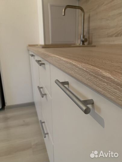 Прямая кухня небольшая ксп:35612