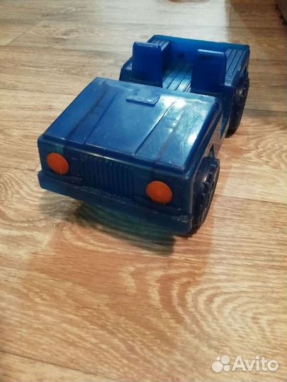 Машинка синяя СССР